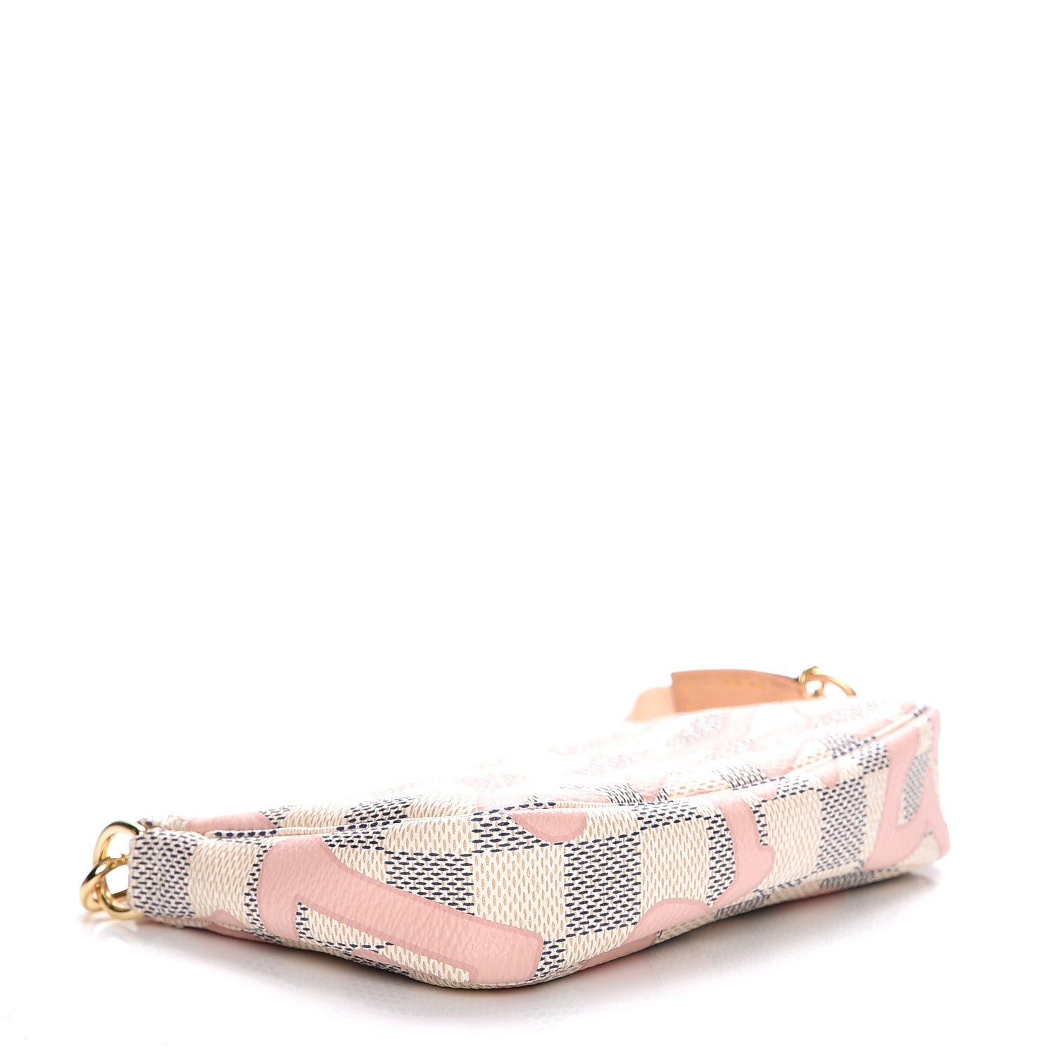 Louis Vuitton Damier Azur Tahitienne Mini Pochette Accessories 4 of 7