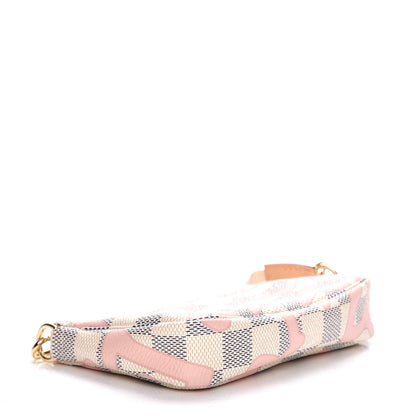 Louis Vuitton Damier Azur Tahitienne Mini Pochette Accessories 4 of 7