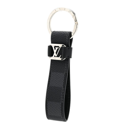 Louis Vuitton Damier Graphite LV Dragonne Key Holder 1 of 3