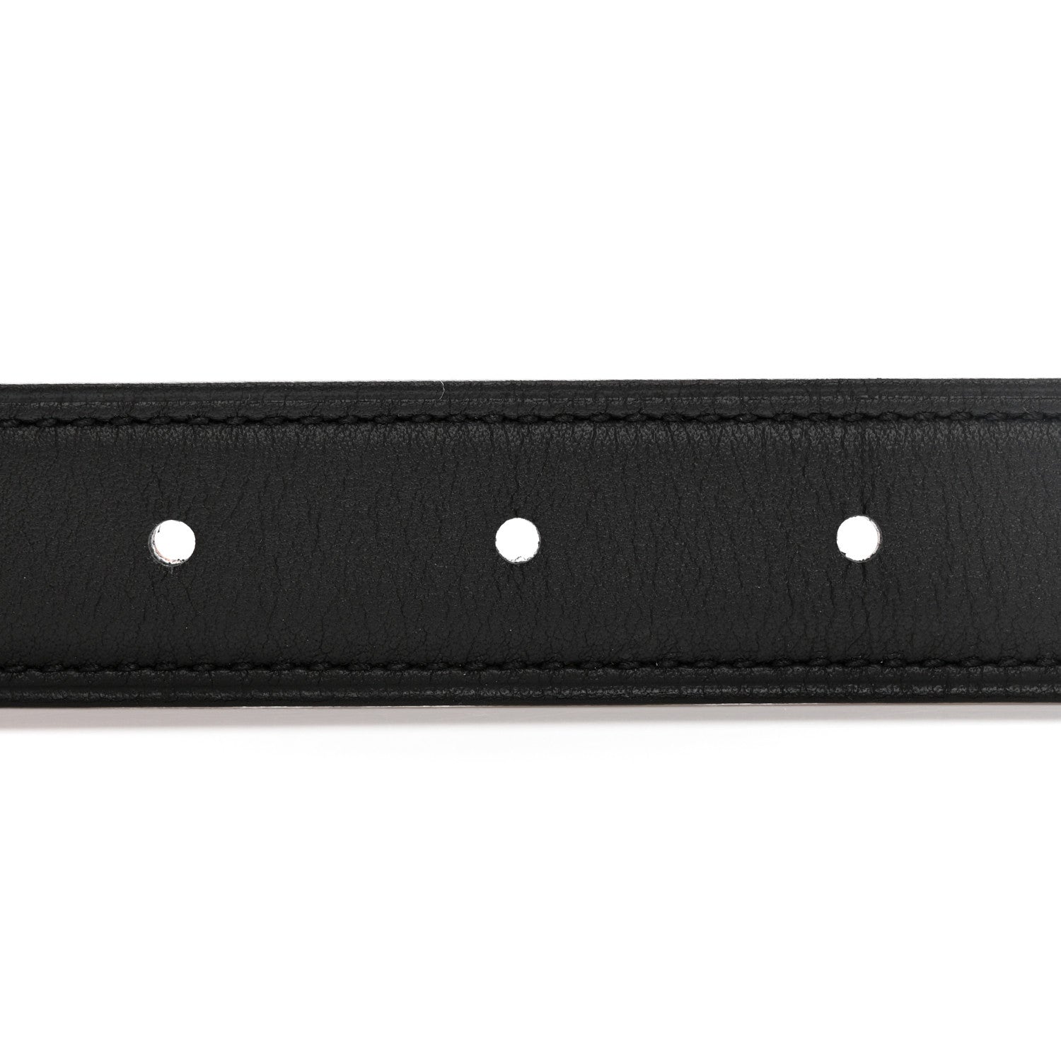 Hermes Swift Epsom 32mm Collier De Chien CDC Belt 90 36 Black Gold 5 of 6
