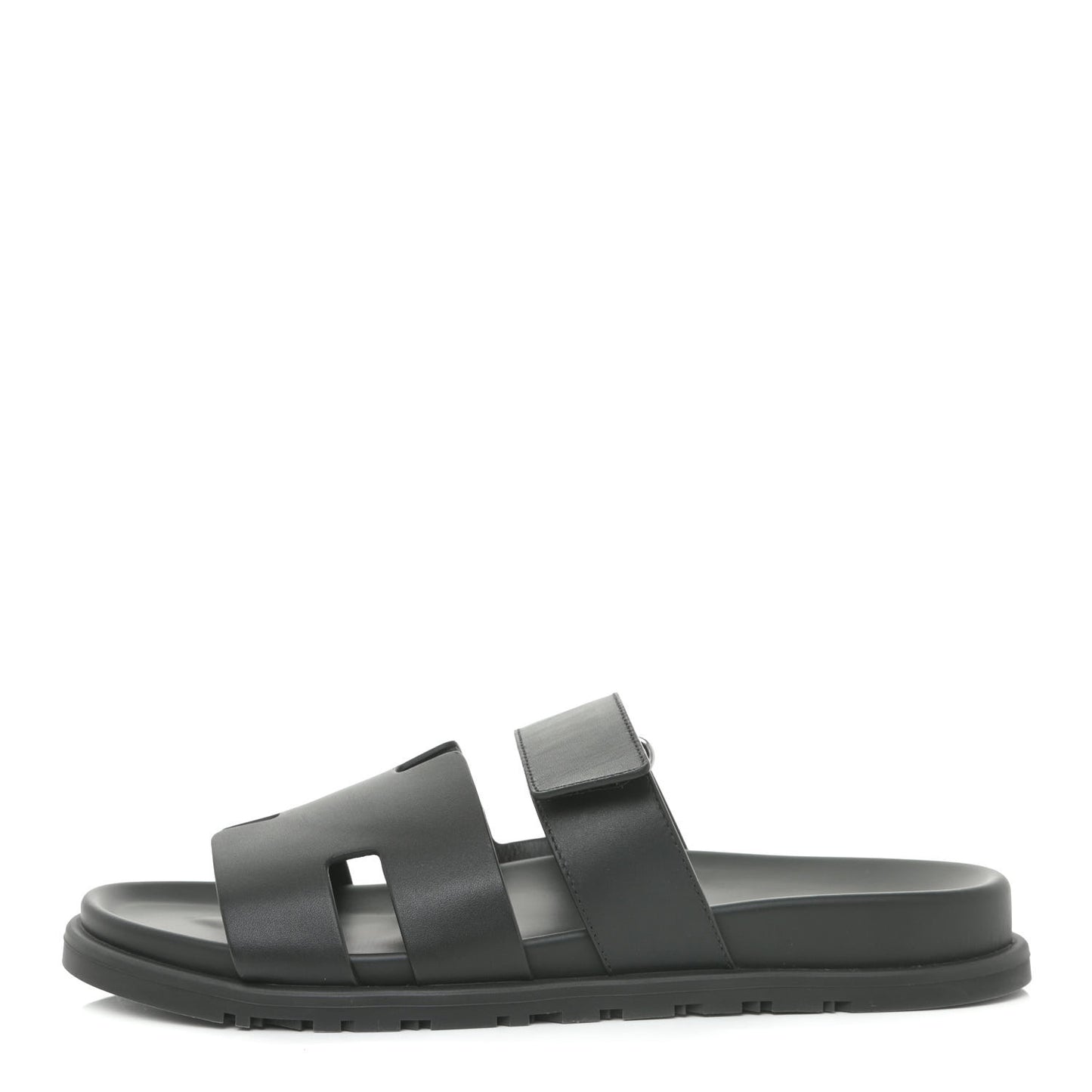 Calfskin Womens Chypre Sandals 42 Black