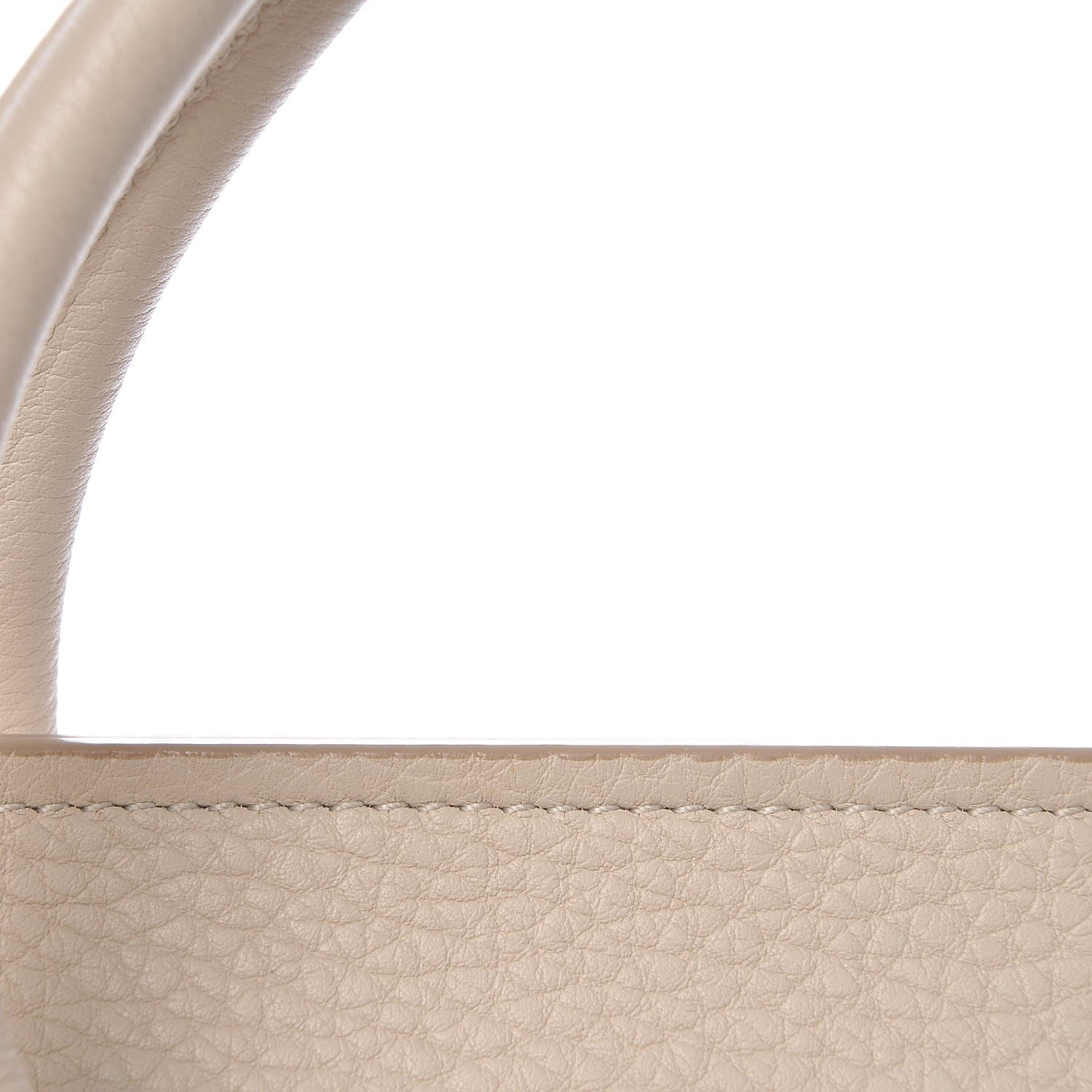 Celine Crisped Calfskin Mini Tie Knot Tote Chalk 12 of 13