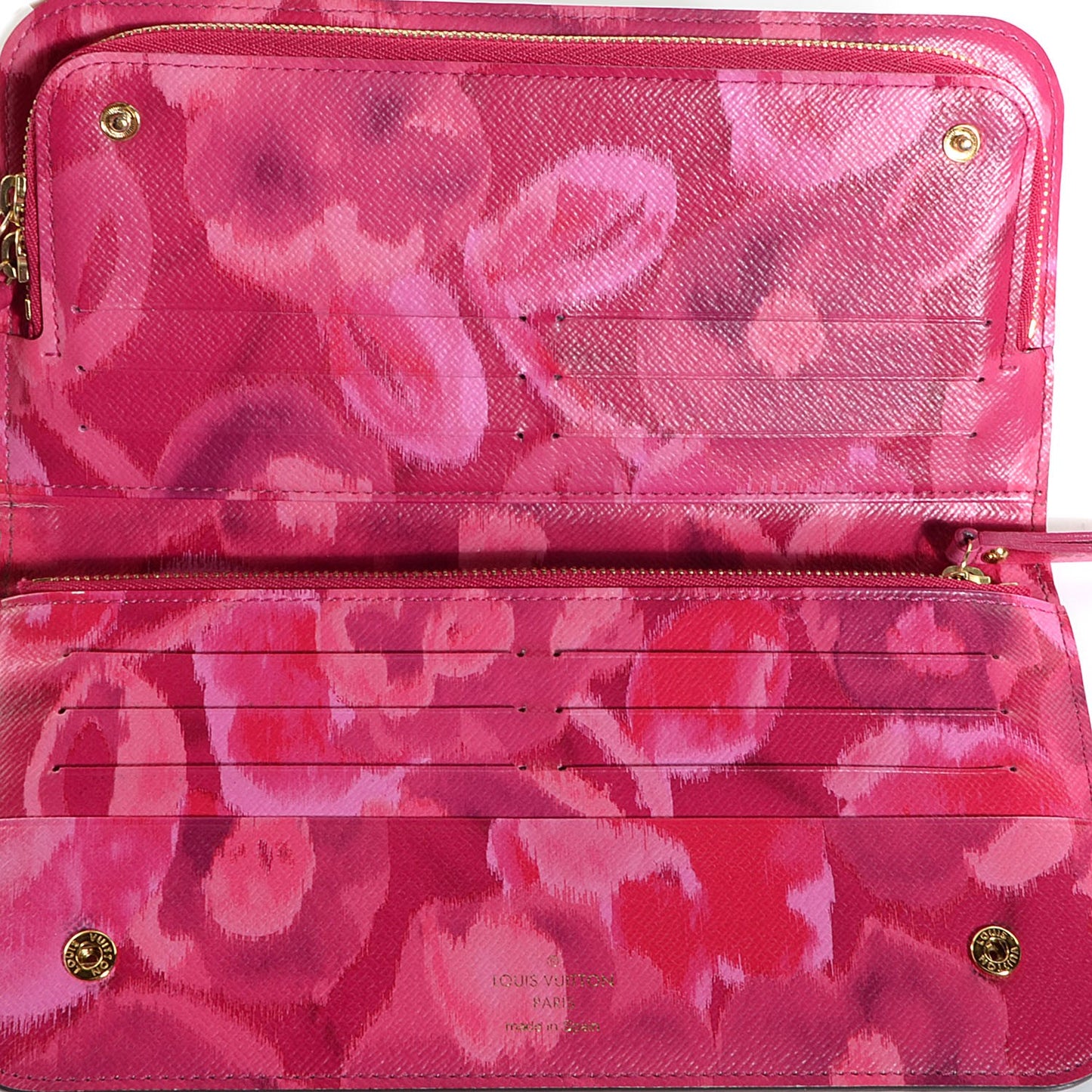 Monogram Articles de Voyage Ikat Insolite Wallet Rose Indien