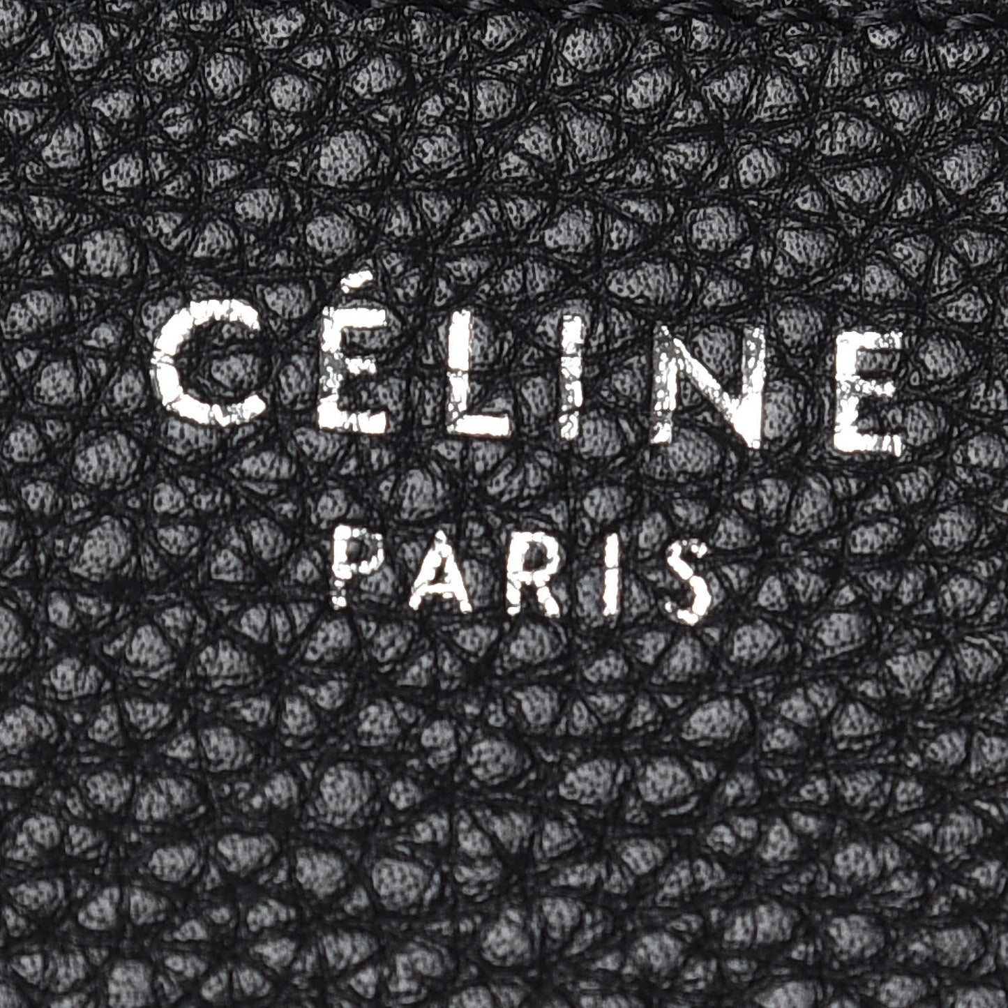 Drummed Calfskin Mini Luggage Black