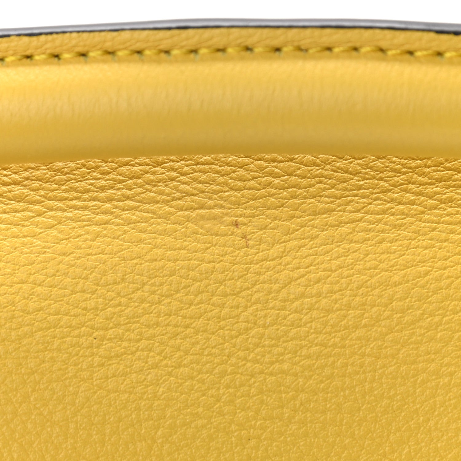 Loewe Calfskin Mini Puzzle Bag Yellow 9 of 11