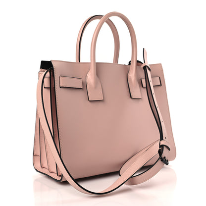 Saint Laurent Smooth Calfskin Baby Sac De Jour Pale Pink 3 of 9