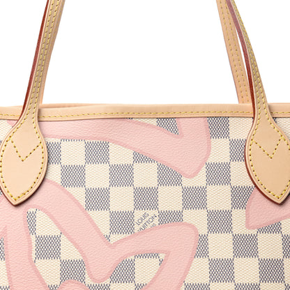 Louis Vuitton Damier Azur Tahitienne Neverfull MM 11 of 12