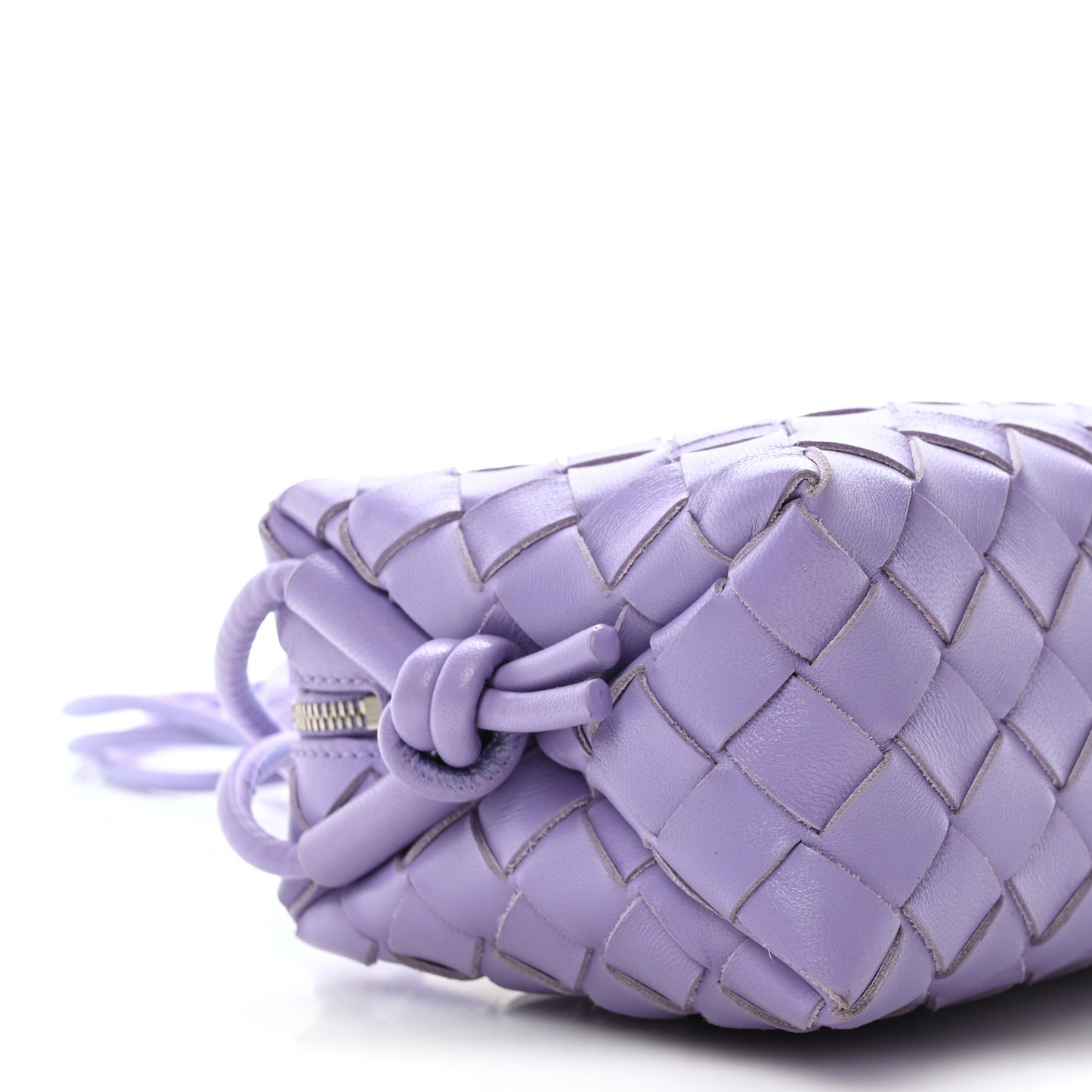 Nappa Intrecciato Mini Loop Camera Bag Wisteria