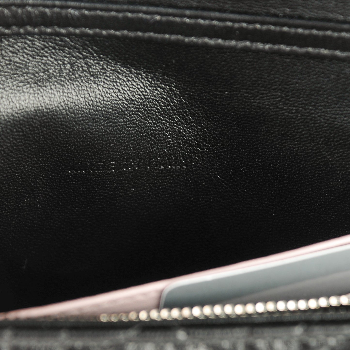 Lambskin Cannage Large Miss Dior Promenade Pouch Black