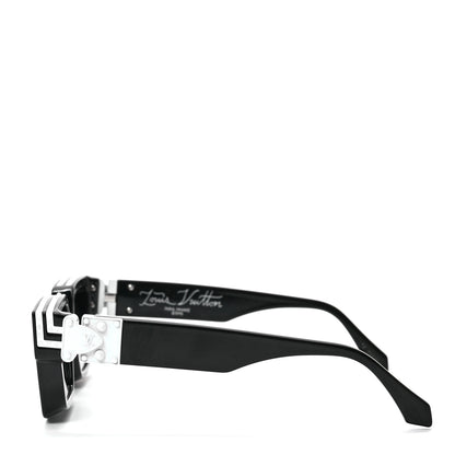Louis Vuitton Acetate Metal 1.1 Millionaires Sunglasses Z1689W Black 3 of 6