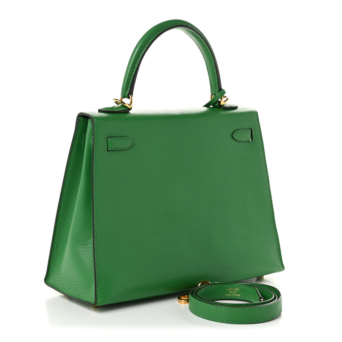 Hermes Chevre Chamkila Kelly Sellier 25 Bambou 3 of 11