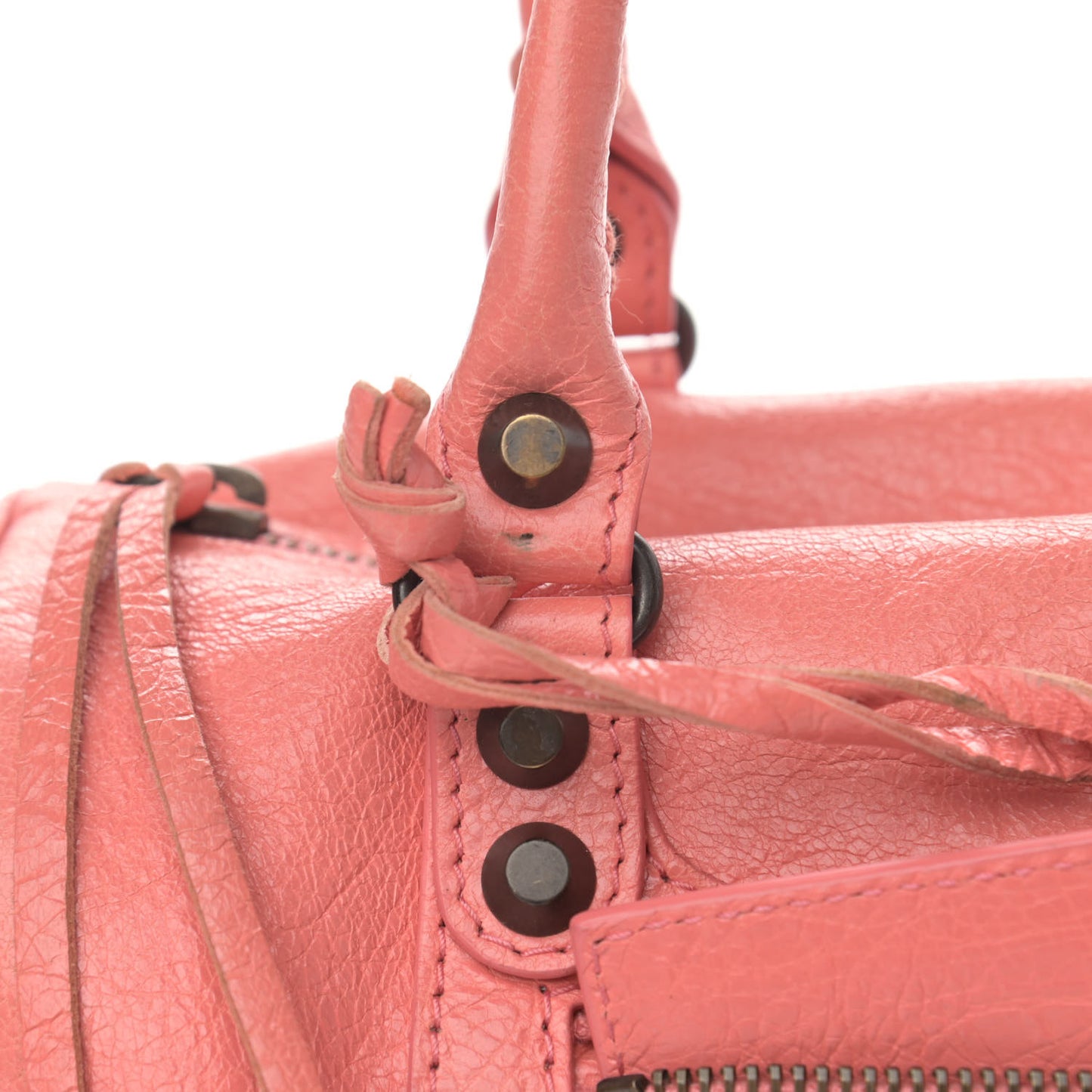 Agneau Classic Hardware Mini Twiggy Rose Azalee