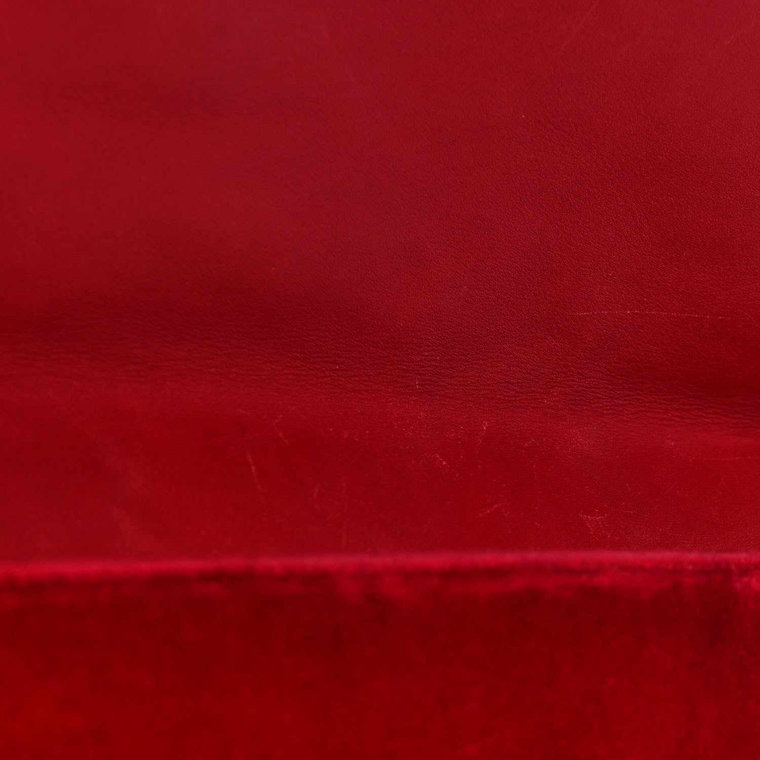 Gucci Velvet Matelasse Medium GG Marmont Shoulder Bag Hibiscus Red 11 of 15