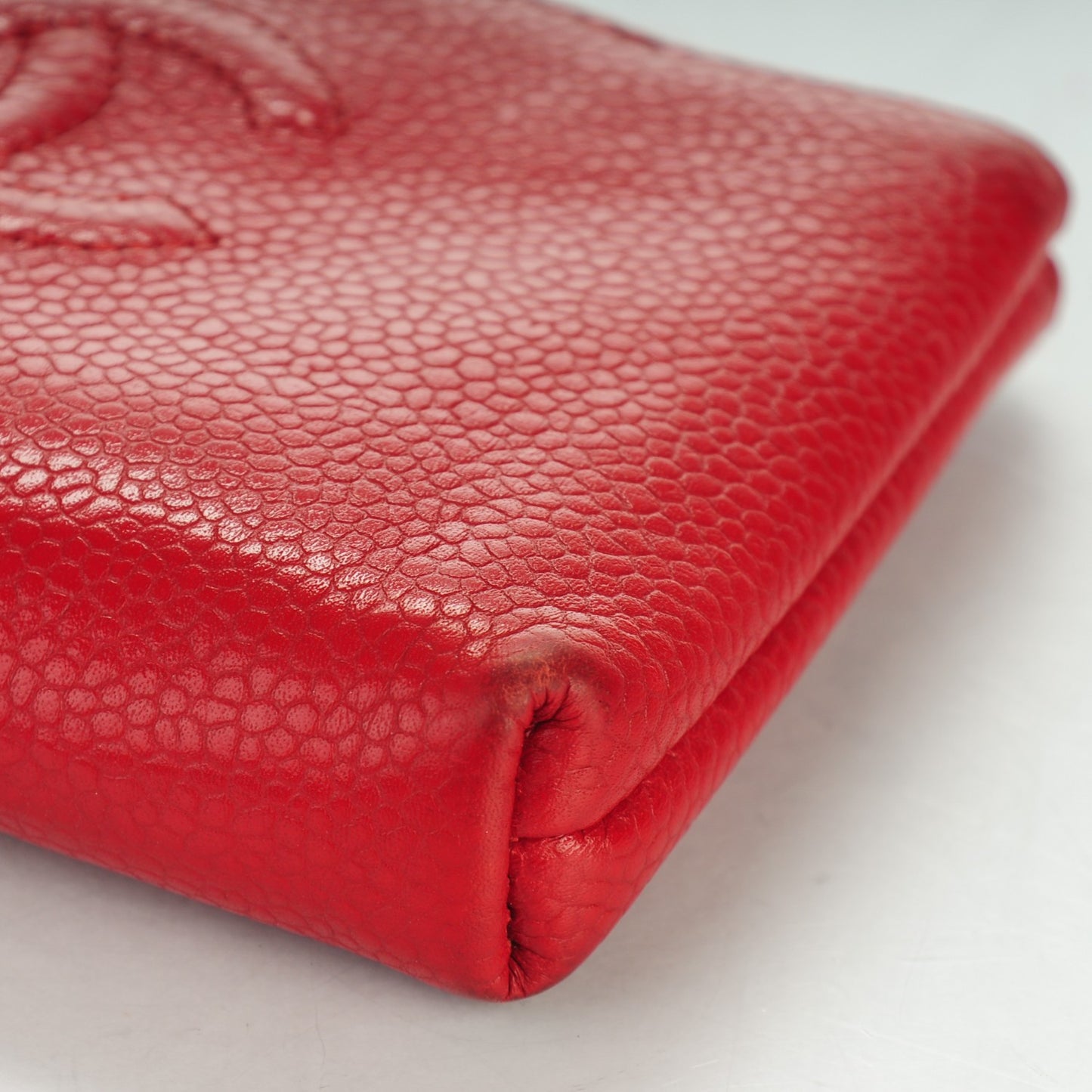 Caviar Timeless CC Key Holder Red