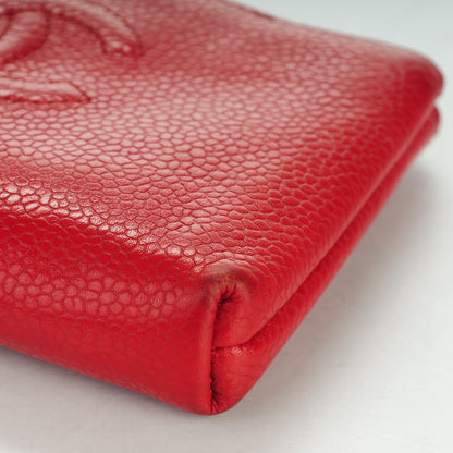 Chanel Caviar Timeless CC Key Holder Red 8 of 8