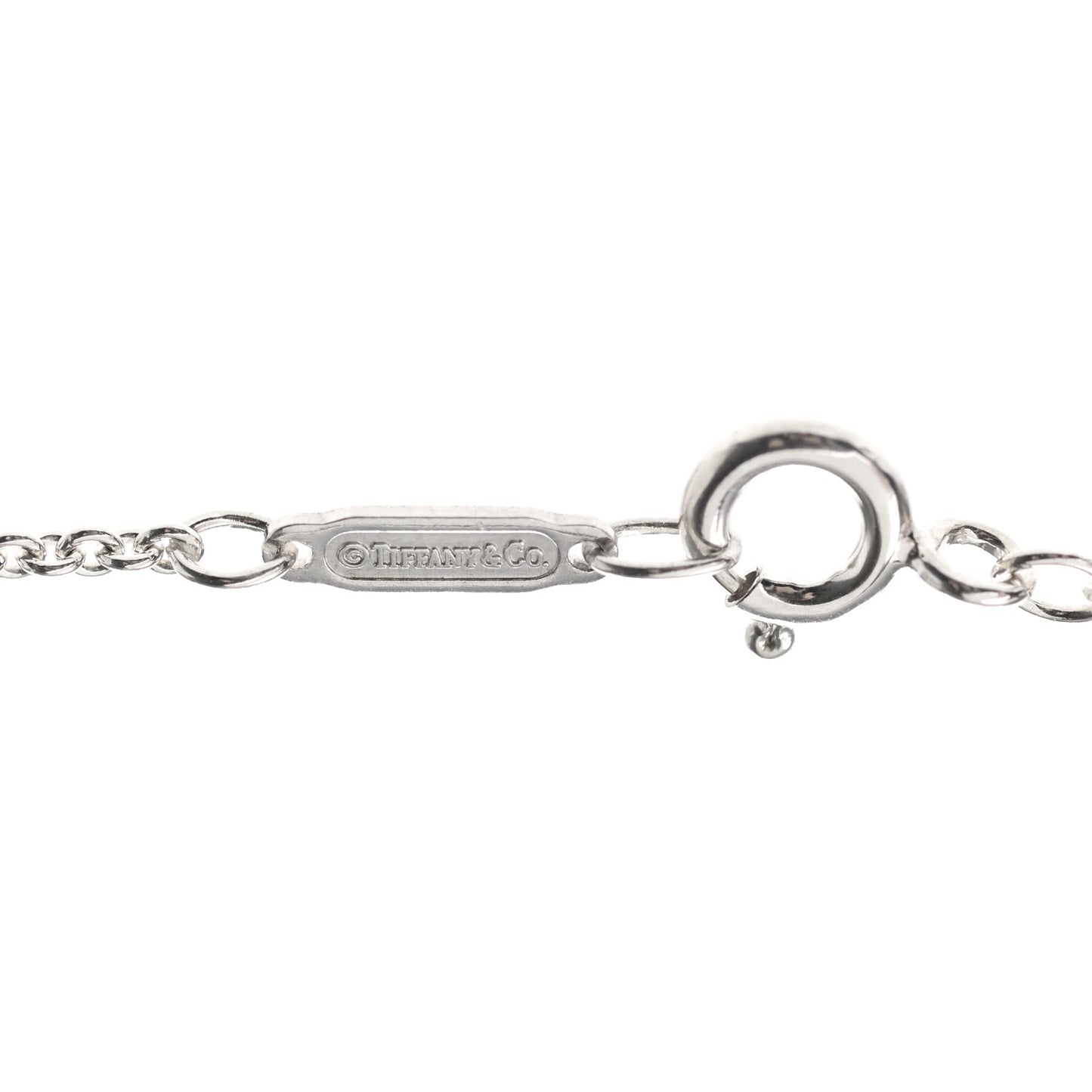 Sterling Silver 1837 Triple Circle Drop Pendant Necklace