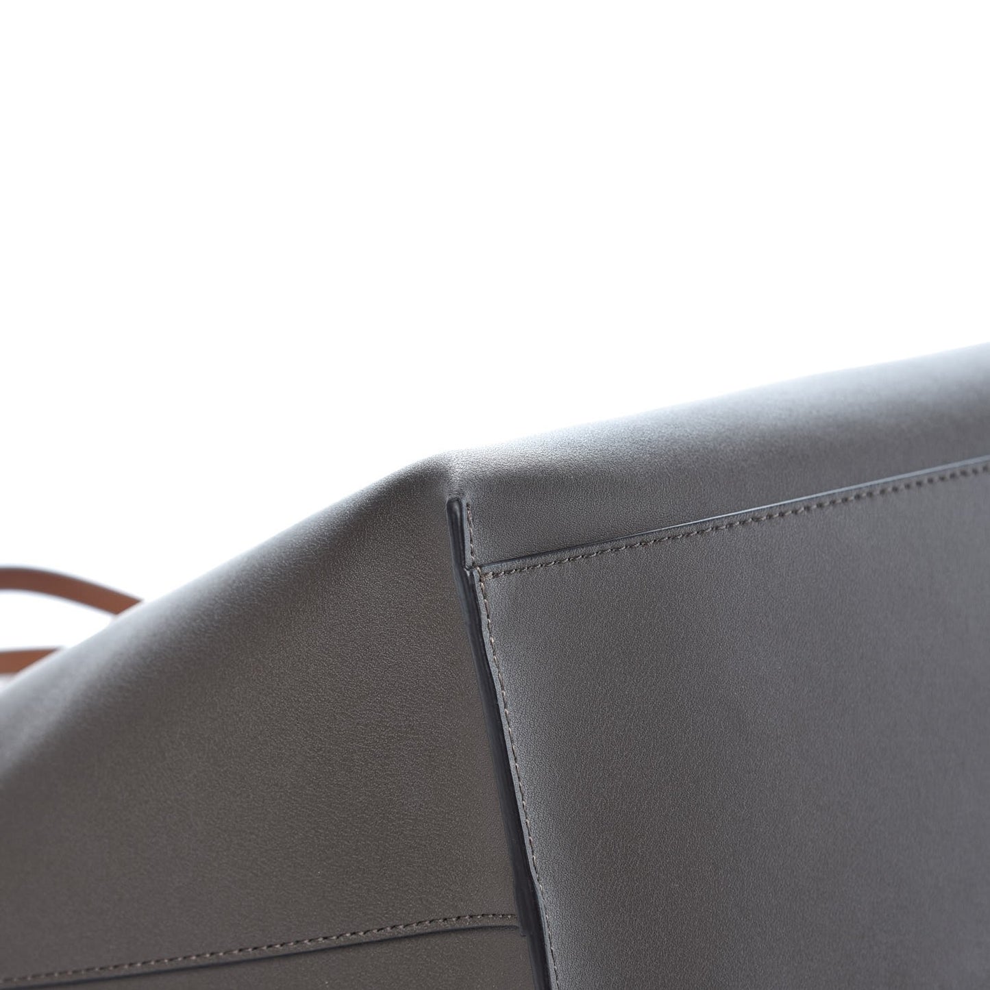 Calfskin Medium GV Shopper Tote Grey