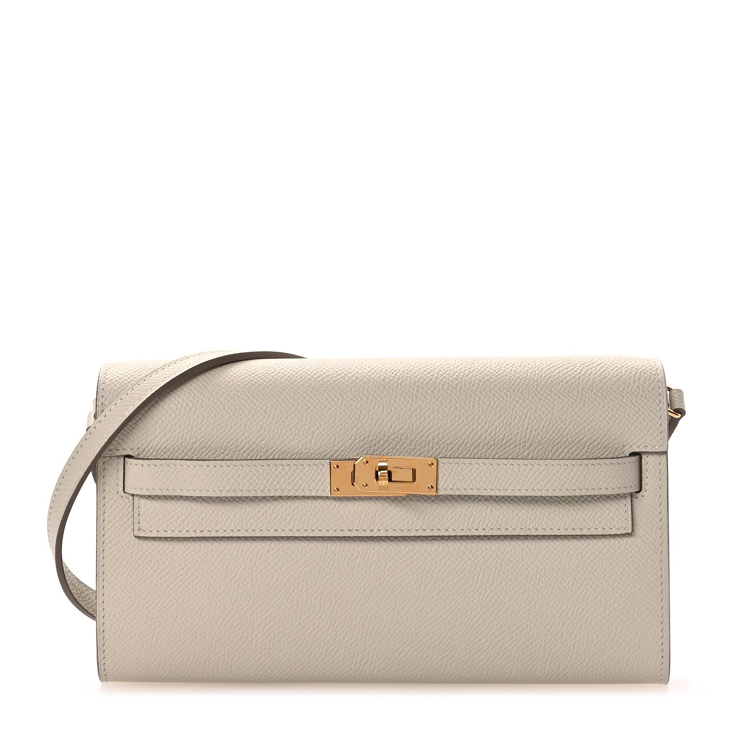 Hermes Epsom Kelly Wallet To Go Craie 1 of 10