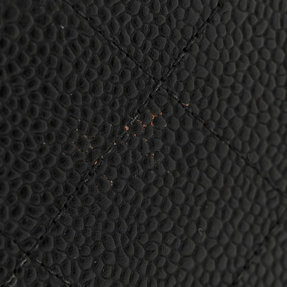 Chanel Caviar Quilted Jumbo Double Flap Black 12 of 13