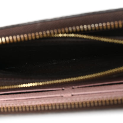 Louis Vuitton Monogram Clemence Wallet Rose Ballerine 8 of 9