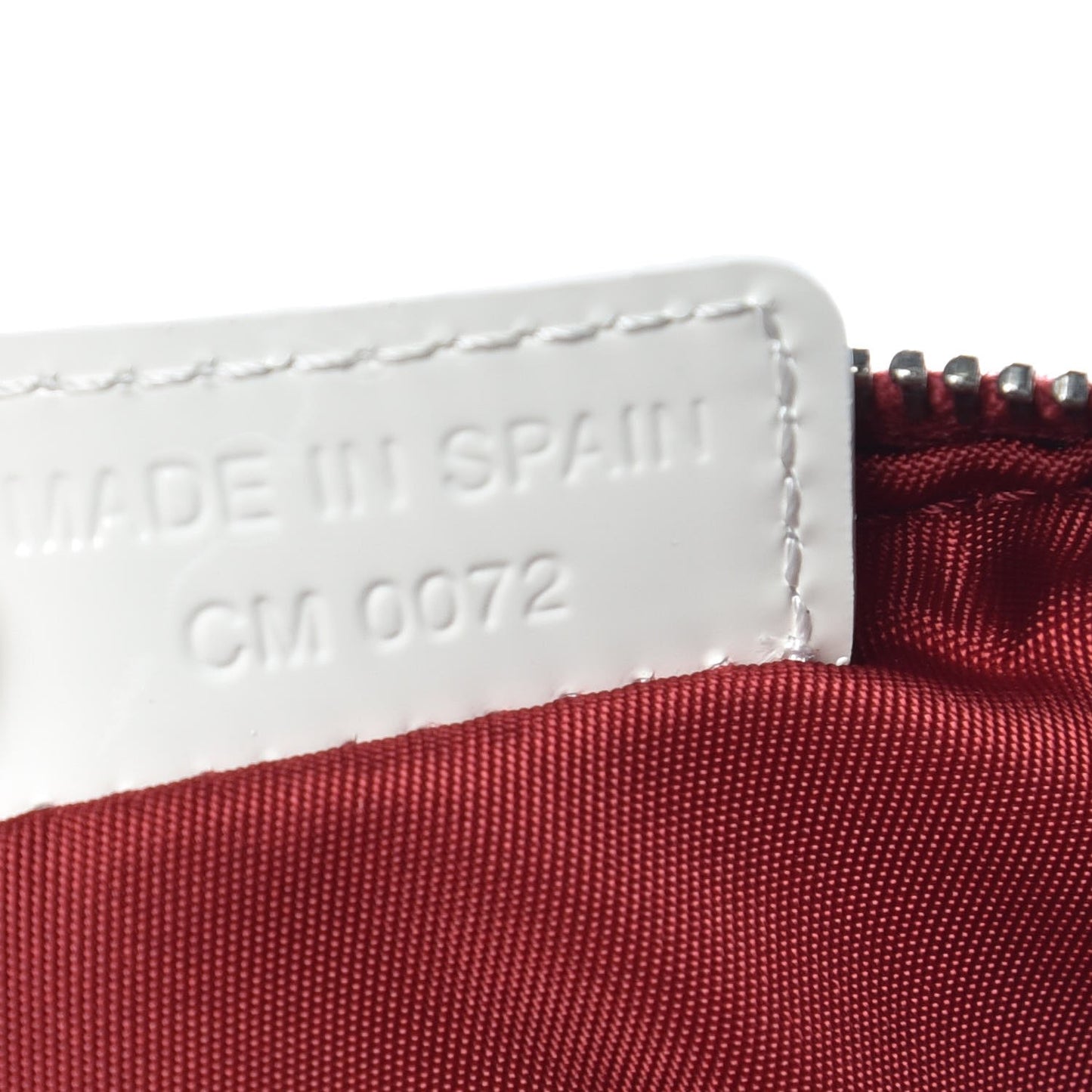 Monogram Mini Saddle Pochette Red