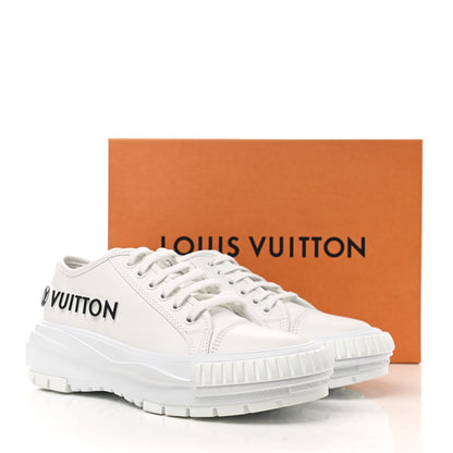 Louis Vuitton Canvas LV Squad Sneakers 38 White 9 of 9