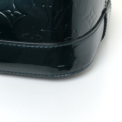 Louis Vuitton Vernis Alma GM Blue Nuit 8 of 13