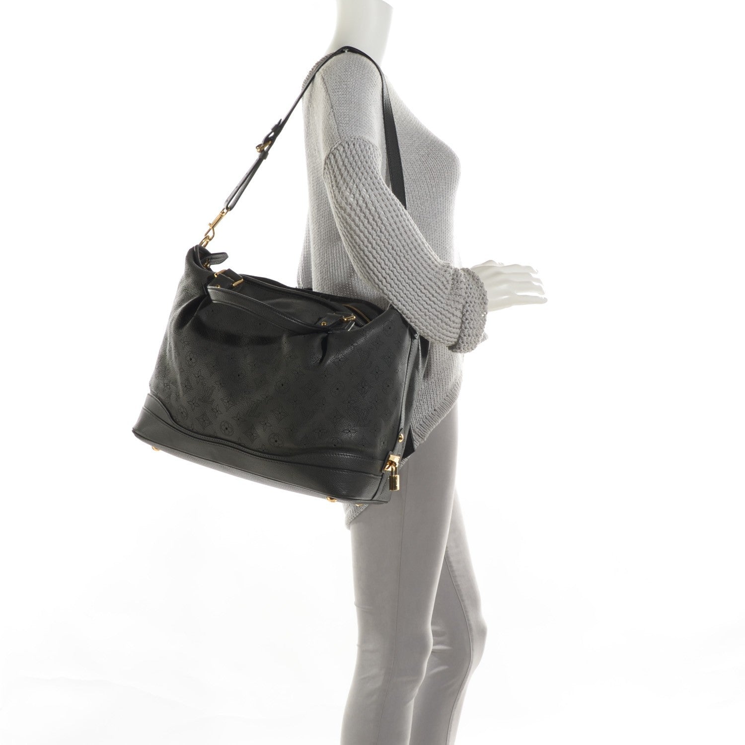 Louis Vuitton Mahina Stellar GM Anthracite 2 of 7