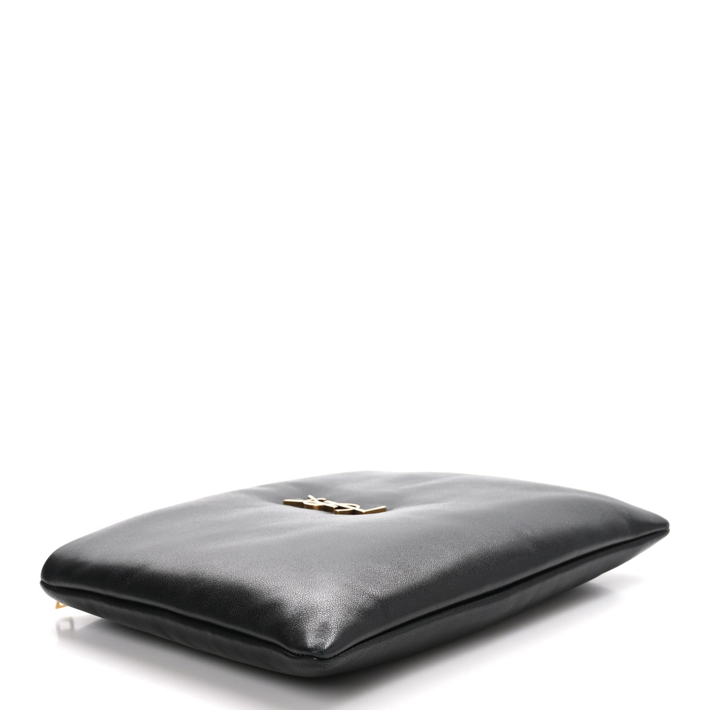 Lambskin Small Calypso Pouch Black