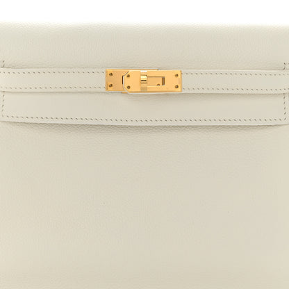Hermes Evercolor Kelly Danse II Belt Bag White 9 of 16