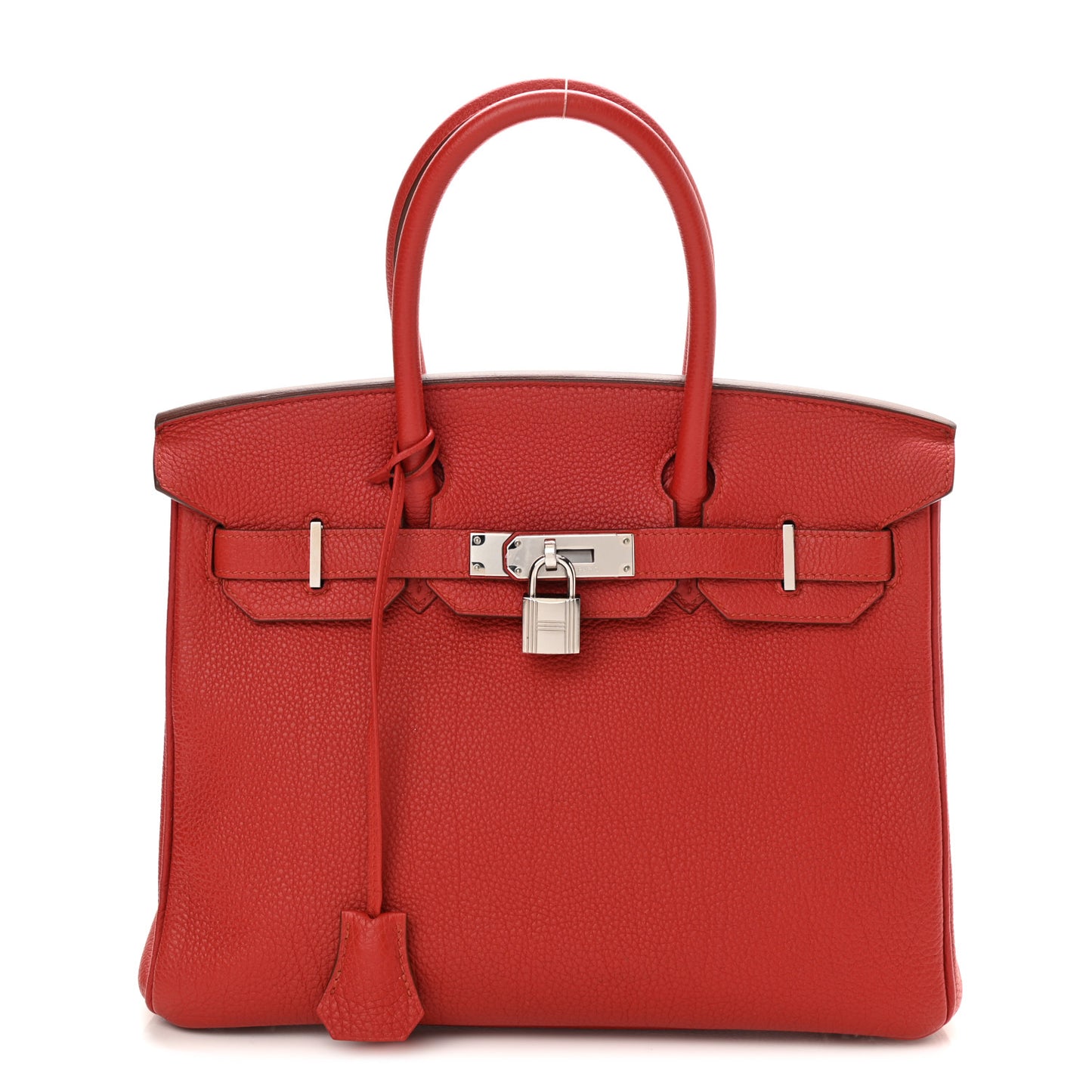 Togo Birkin 30 Rouge Casaque
