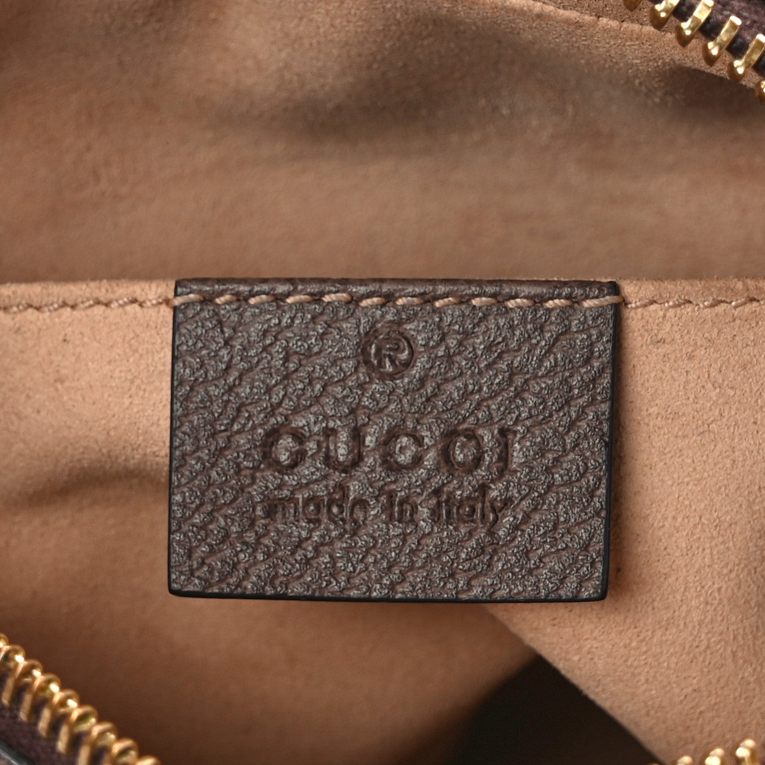 Gucci GG Supreme Monogram Web Mini Ophidia Shoulder Bag Brown 6 of 13
