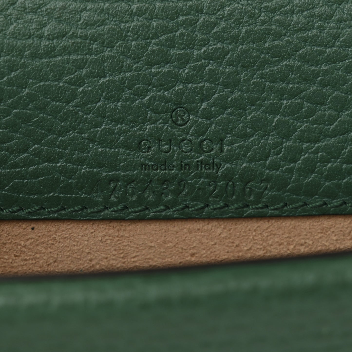 Dollar Calfskin Crystal Super Mini Dionysus Shoulder Bag Emerald