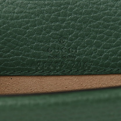 Gucci Dollar Calfskin Crystal Super Mini Dionysus Shoulder Bag Emerald 6 of 9