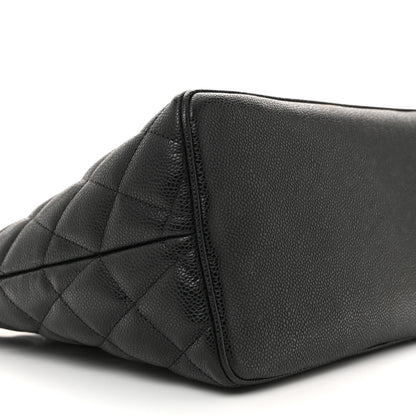 Chanel Caviar Quilted Medallion Tote Black 9 of 12