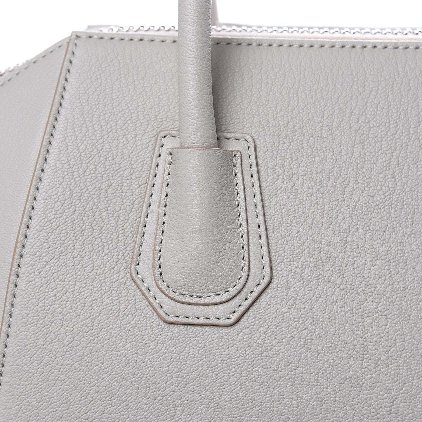 Sugar Goatskin Small Antigona Natural