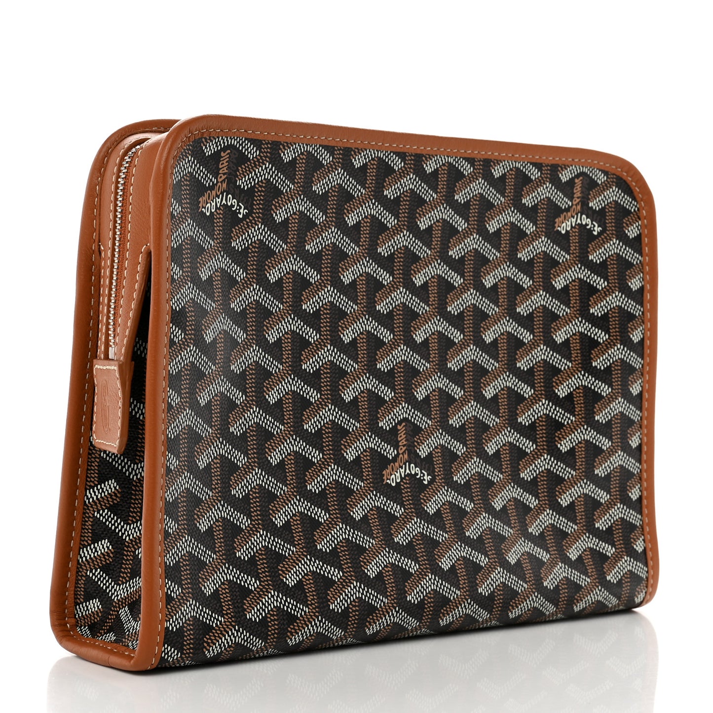 Goyardine Jouvence MM Toiletry Pouch Black Gold