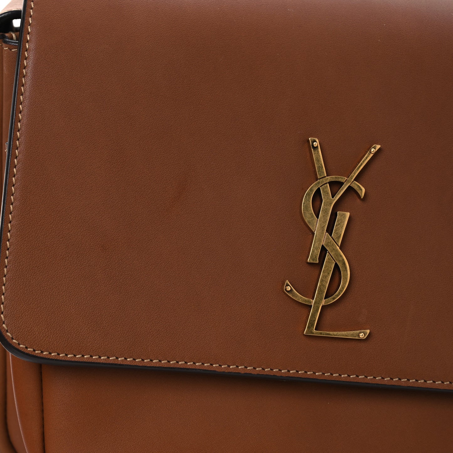 Vegetable Tanned Besace Niki Satchel Brick