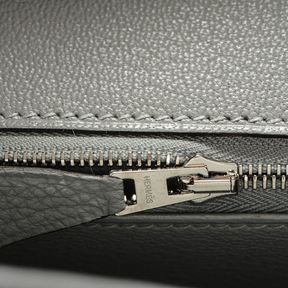Hermes Togo Birkin 30 Gris Mouette 22 of 24
