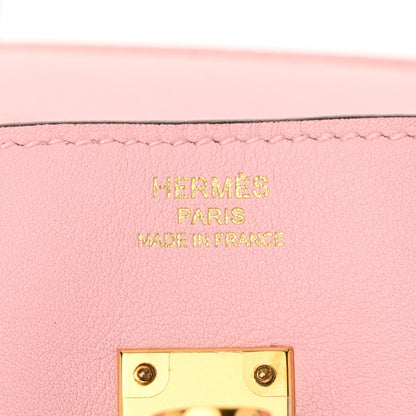 Hermes Swift Birkin 25 Rose Sakura 19 of 31
