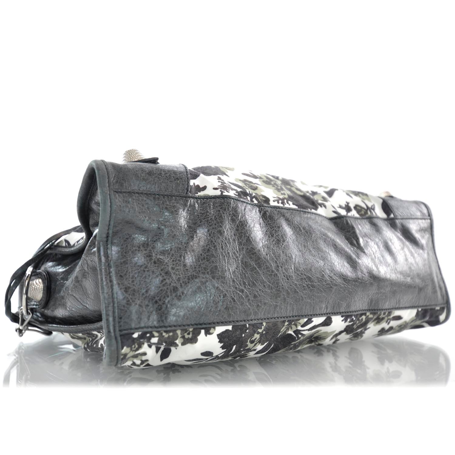 Balenciaga Agneau Floral Giant City Black 6 of 11