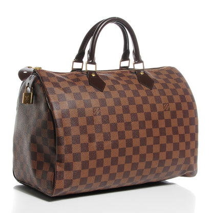 Louis Vuitton Damier Ebene Speedy 35 3 of 7