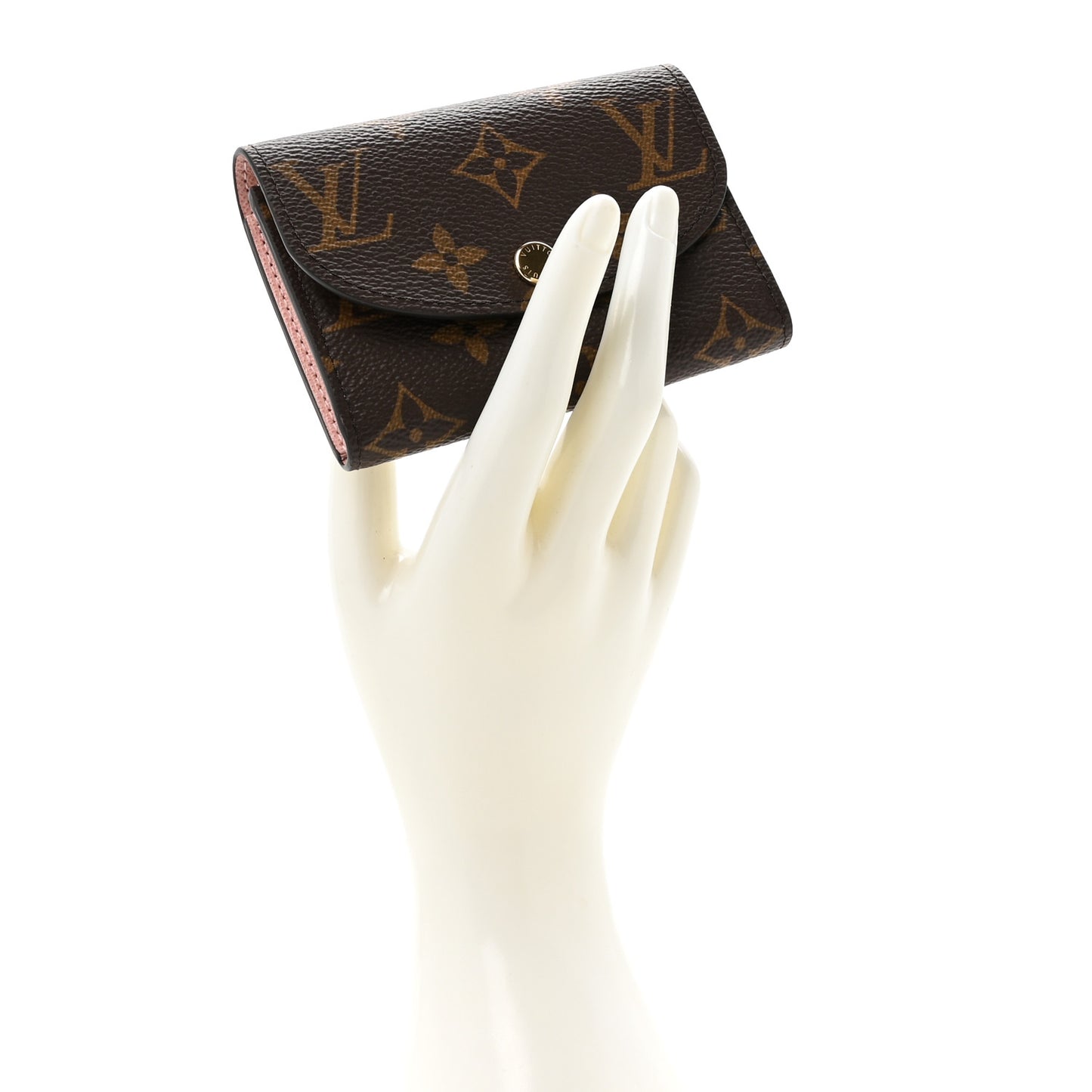 Monogram Rosalie Coin Purse Rose Ballerine