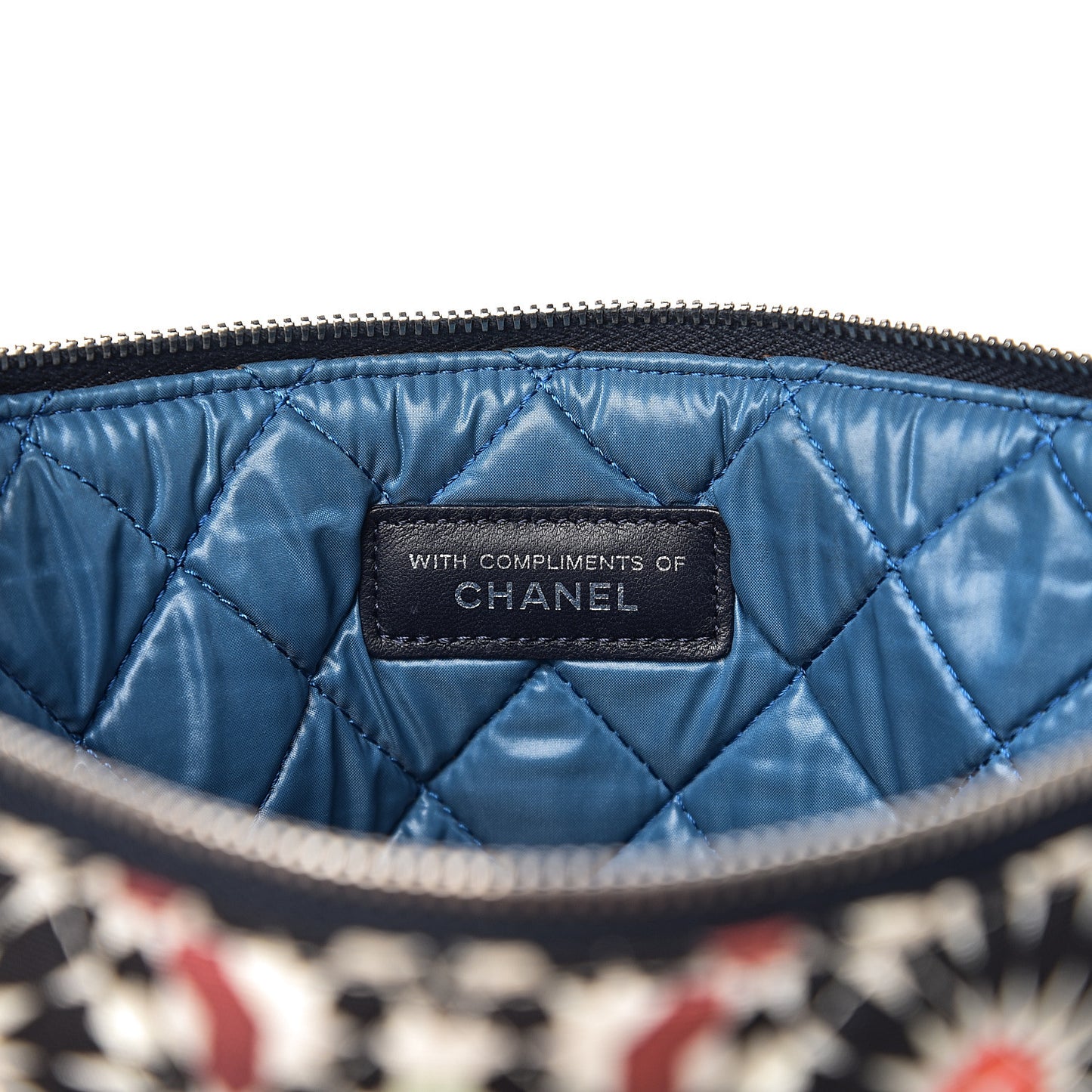 Coated Canvas Paris Dubai Medium Cosmetic Case Multicolor