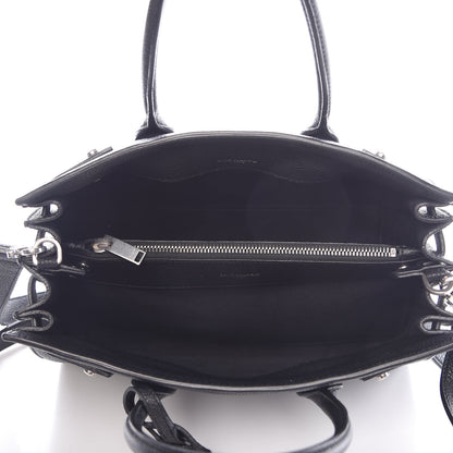 Saint Laurent Grained Calfskin Baby Sac De Jour Souple Black 6 of 11