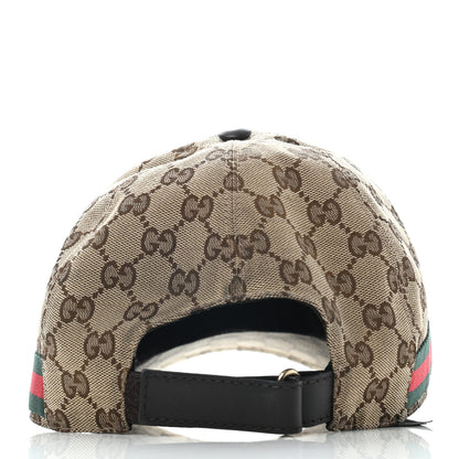 Gucci Monogram Web Baseball Hat L Beige Cocoa 6 of 11