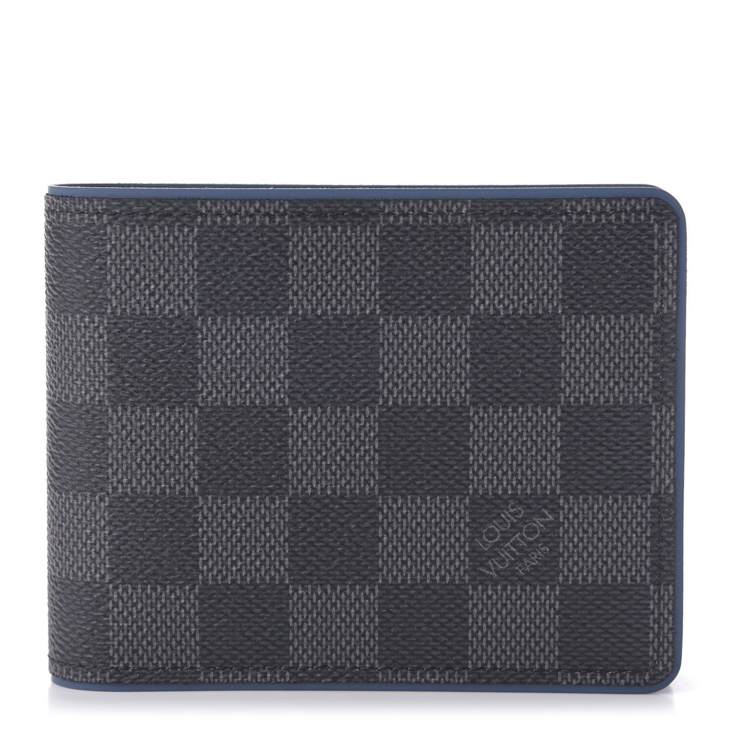 Damier Graphite Multiple Wallet Blue