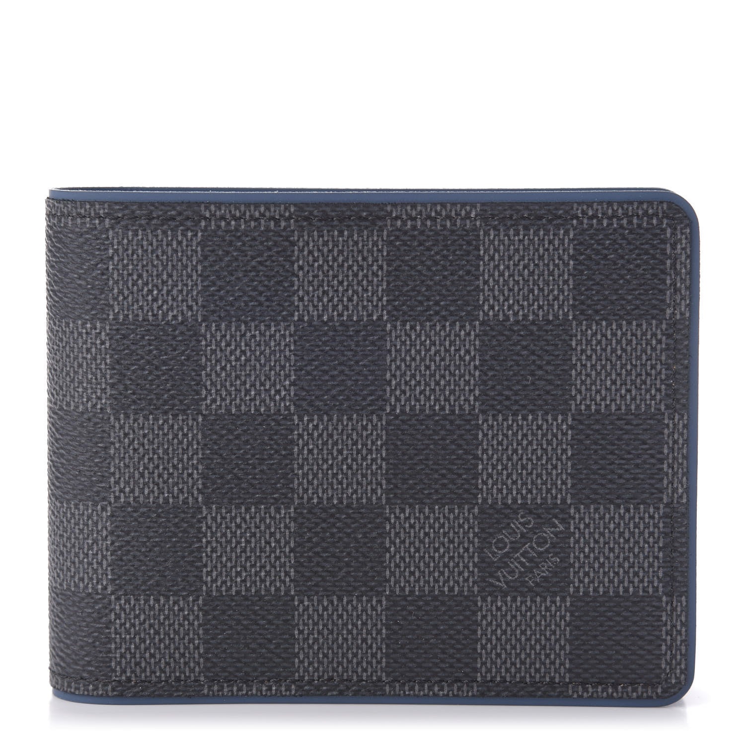Louis Vuitton Damier Graphite Multiple Wallet Blue 1 of 6