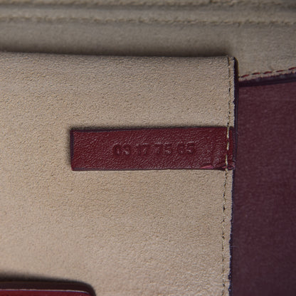 Chloe Suede Calfskin Mini Faye Shoulder Bag Plum Purple 7 of 9