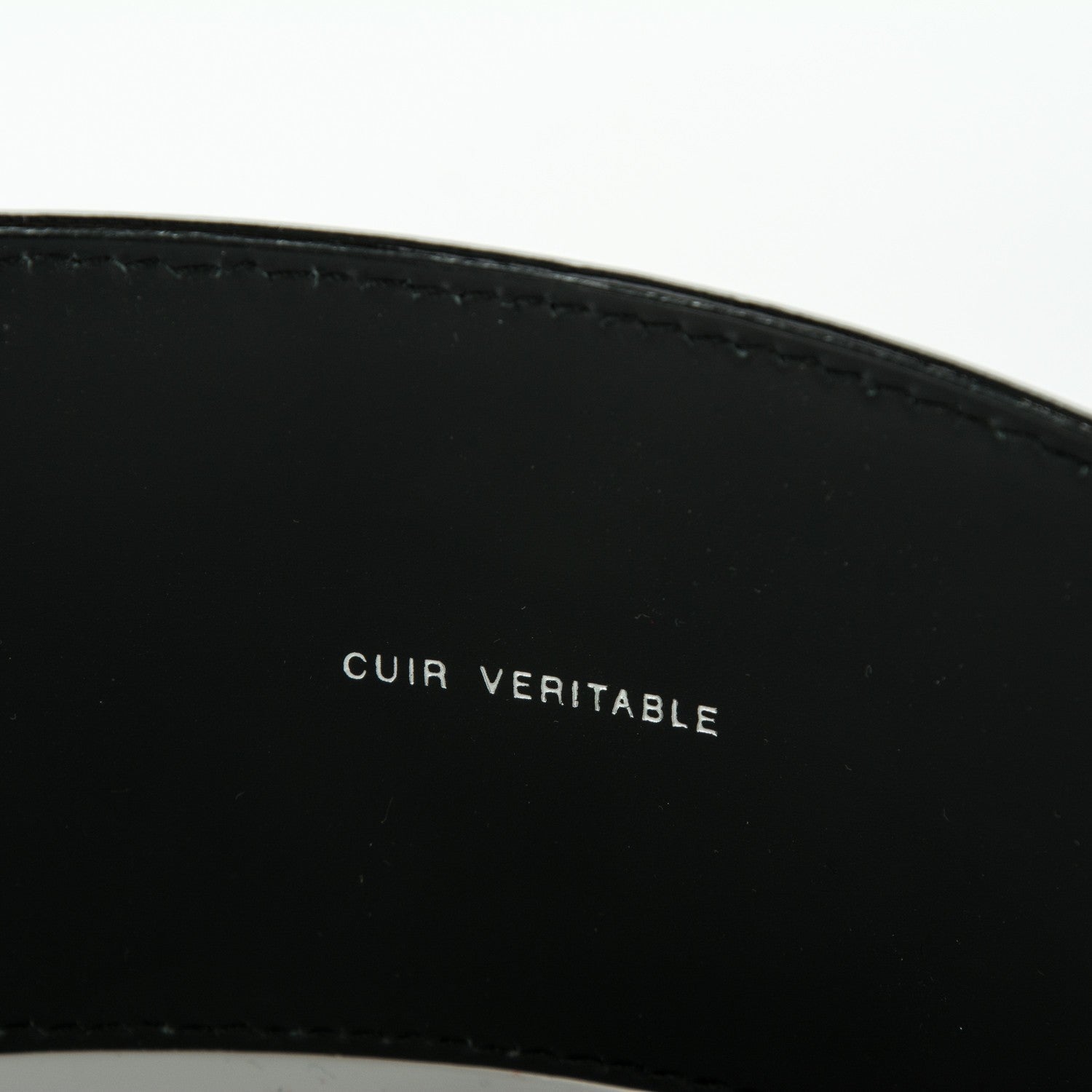 Chanel Patent CC Wide Belt 80 32 Black 5 of 7